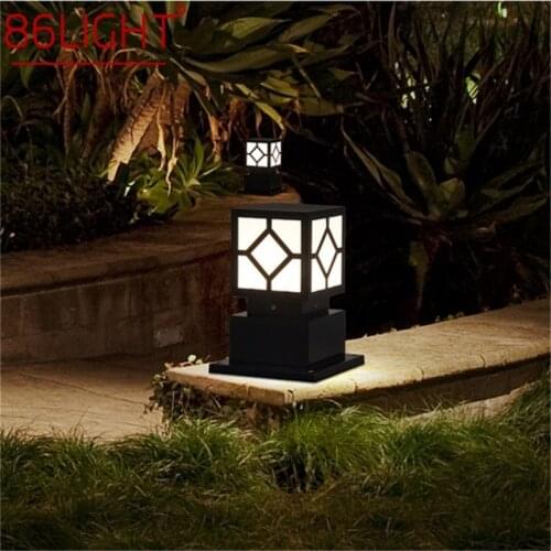 86LIGHT Outdoor Wall Lamp Post Light Fixture Modern Patio LED Pillar Waterproof Lighting For Porch Balcony Courtyard Villa