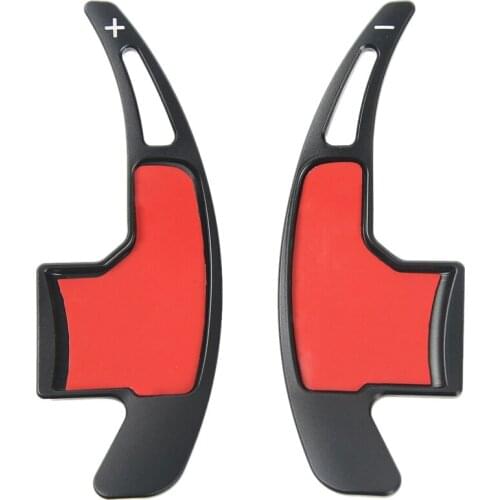 AU05 -Car Paddle -Shifter Extension,Steering Wheel -Shift Paddle Shifter Extension Decorative for Ford Mustang 2015-2019