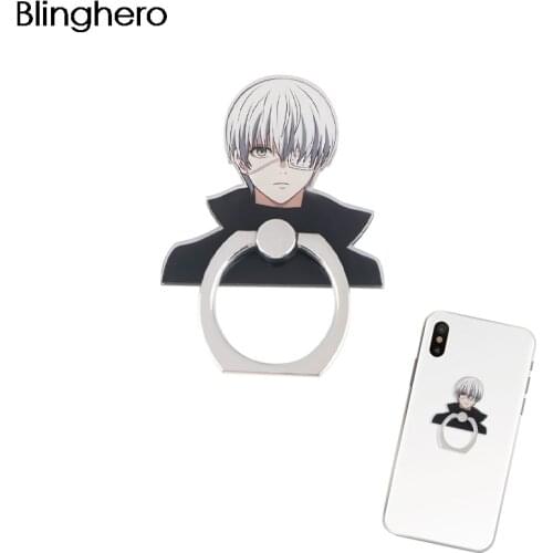 BH1487 Anime Finger Ring Mobile Phone Smartphone Stand Holder cell Smart Round Phone Ring holder Mount Stand