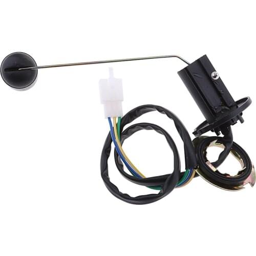 Black Fuel Level Gauge , 2" / 52mm, Fuel Level Sensor For Boat Car Truck RV