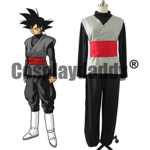 DBS Zamasu Goku Black Saiyan Ver. Outfit Anime Cosplay Costume Halloween
