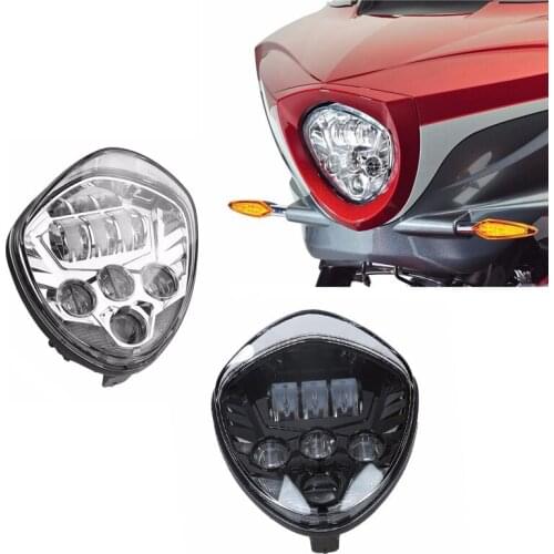Motorcycle LED Headlight High / low Beam For Victory Cross Country Models Headlight