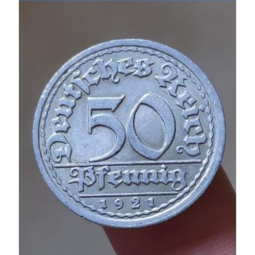 Germany 50cents 23mm Coins Eu Edition Europe 100% Real Original Used Coin Old Random Year