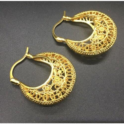 Women's Gold Earrings Kingdom Ma China