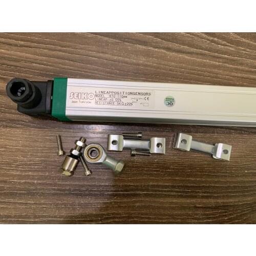 Ktc-110mm Pull Rod resistance Series Displacement Transducer Linear Position Sensor Scale Ruler For Injection Molding Machine