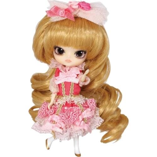 LITTLE PULLIP PRINCESS Pinky with box and beautiful dress mini doll girl gifts lovely toy