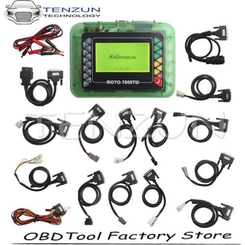 Latest Software V8.1MOTO 7000TW Professional Universal Motorcycle Scan Tool for motorbike Diagnostic Tool with Multi-languages