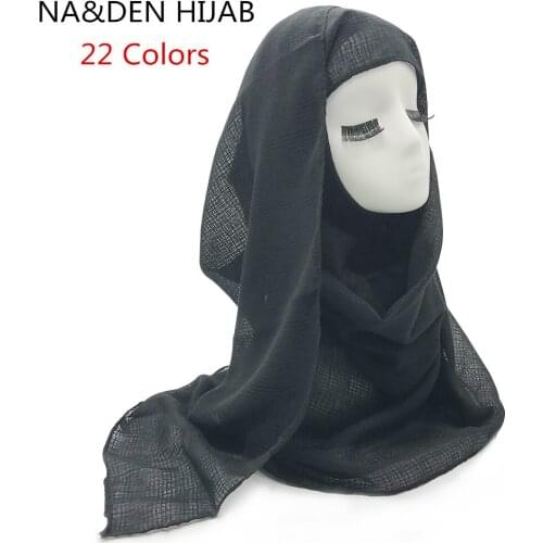 2019 New Solid Shawl Fashion Tassel Scarf tassles Scarves Woman plain solidViscose scarves shawl Muslim hijab 10pcs 22 Colors