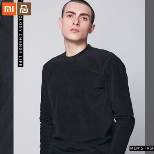 Xiaomi cottonsmith 2019 new product simple autumn and winter fashion catching fleece mens casual fleece shirt warm clothing