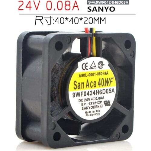 A90L-0001-0551 # A 9WF0424H6D05A 24V 0.08A fan