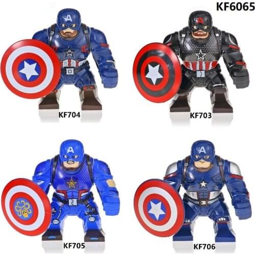 Marvel Superhero Series Shield Captain America Assembled Adult Educational Toys