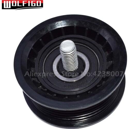 WOLFIGO New Drive Belt Idler Pulley Upper for Hyundai Sonata Kia Sorento Optima 25288-25001,25288 25001,2528825001,2287-SPO