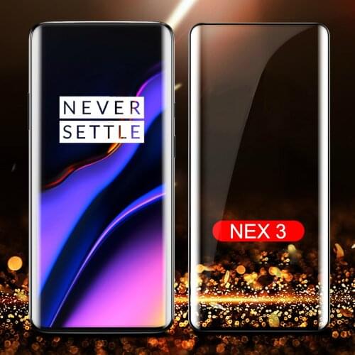 GFAITH For VIVO NEX 3 Screen Protector Glass Film 3D Full Tempered Glass Curved Screen For vivo nex 3 Glass