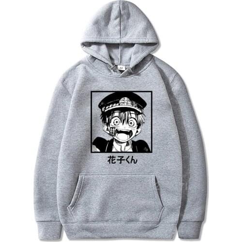 Anime Toilet Bound Hoodies Cute Hanako Hooded Sweatshirts Women Aesthetic Camisas HipHop Pullovers Unisex Hooded Tops Tees