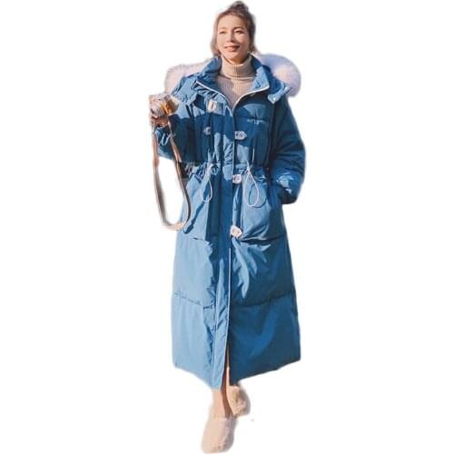 Winter Jacket Women Hooded Parkas Down Cotton-padded Coat Jackets for Women 2021 Female Long Clothes Chaquetas Para Mujer HLY252