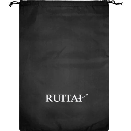 One Piece Black Organza Drawstring Pouches Candy Jewelry Party Wedding Favor Present Bags 9.6X13.5 inch