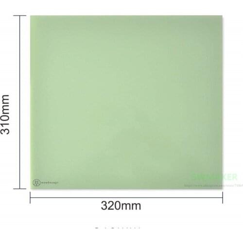 310x320x3mm 3D Printer Platform Polypropylene Build Plates Polyglass for Creality CR-10S Pro and CR-X