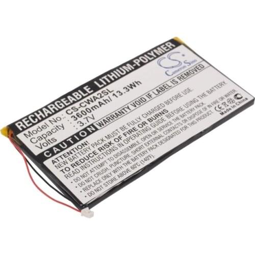 CS 3600mAh battery for Cowon PMP A2 20GB, PMP A2 30GB, PMP A3 60GB, PMP A3 80GB