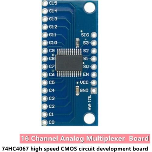 CD74HC4067 16-Channel Analog Digital Multiplexer Breakout Board Module