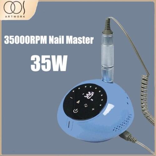 30000rpm Professional Electric Manicure Nail Drill Nail Gel Remover File Professional Strong Nail Polishing Tools