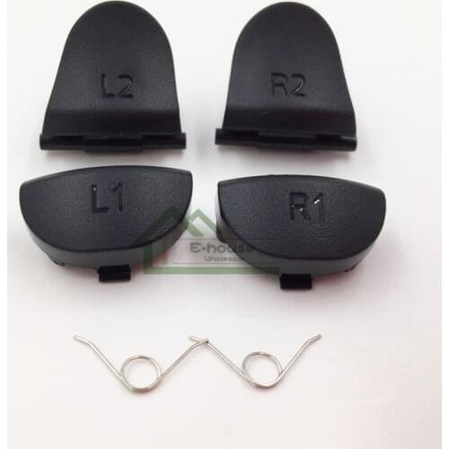 Black Color L1 R1 L2 R2 Trigger Buttons Springs Replacement for Sony Playstation 4 PS4 Controller Dualshock 4