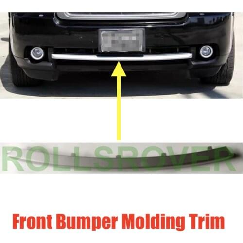 ROLLSROVER Silver Front Bumper Molding Trim For Range Rover 2010 2011 2012