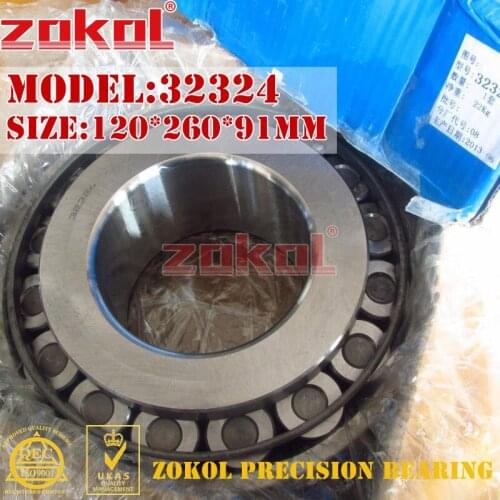 ZOKOL bearing 32324 7624E Tapered Roller Bearing 120*260*91mm