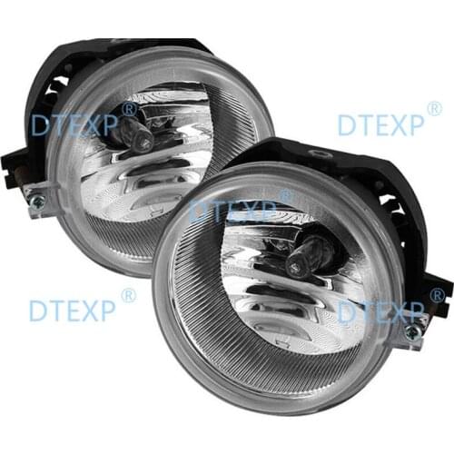 1 Piece 2006-2010 FOG LAMP FOR CHRYSLER 300C FOG LIGHT FOR Town & Country WITH BULB for Pacifica for Sebring 90mm