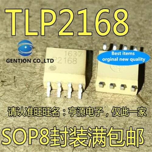 10Pcs TLP2168 P2168 SOP8 Optocoupler isolator in stock 100% new and original