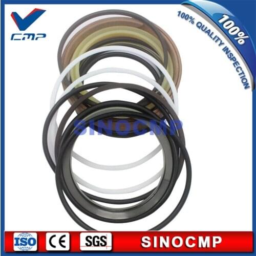 2 sets boom cylinder service seal kit, repair seals for Kobelco SK250-5 Excavator , 3 month warranty