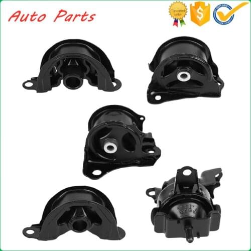 4 pcs Car Engine Motor Mount& 1 pcs Transmission Mount 50842-ST0-N81 for Honda Civic 1.6L 1996 1997 1998 1999 2000 Motor Mount