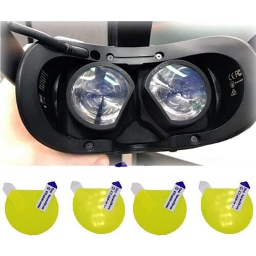 4pcs VR Lens Protective Film for Valve Index VR Headset Helmet Anti Scratch Lens Screen Protector