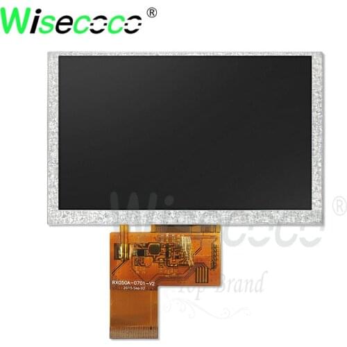 5 inch screenTFT LCD display 480*272 for portable navigation Automotive display with audio output HDMI mirco usb panel