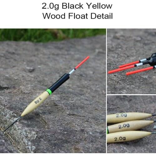 50 pcs/group TOPIND Wooden Fishing Float Tackle Tools Vertical For Fishing Supplies Tools