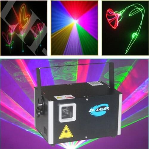 Free Shipping Outdoor 4.5W RGB Full Color Club Laser Disco laser light Show Projector Dj Equipment Party Laser Lighting