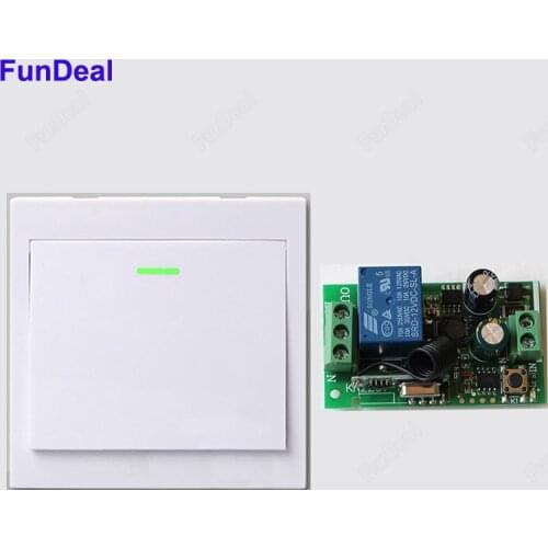 Wireless Remote Control Switch AC 110V 220V Receiver 86 Wall Panel Remote Transmitter Hall Bedroom Ceiling Lights Wall Lamps TX