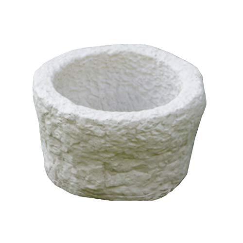 Bonfante vase stone veneer Nevada gray-white