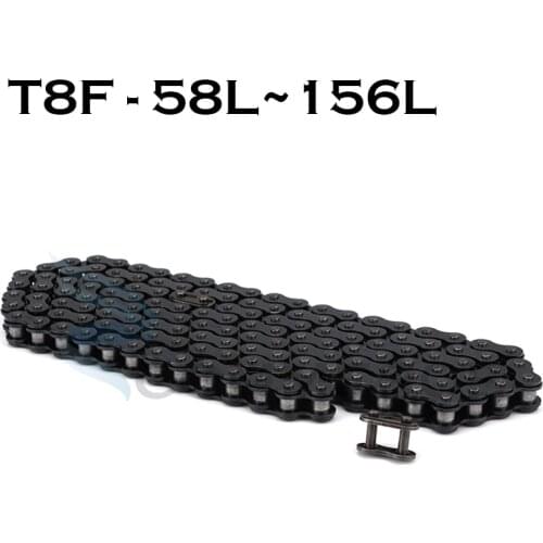 T8F chain with Spare Master Link For Mini Dirt BIKE Quad ATV 47cc 49cc Minimoto Pocket Bikes 58L/88L/108L/136L/156L links