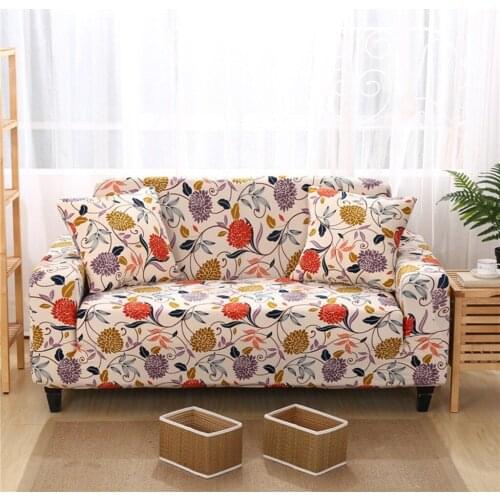 Slipcover floral Printed sofa covers Suitable for four seasons for living room furniture protector elastic Loveseat Couch Cover