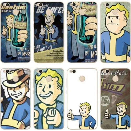 Black Isle Studios game Fallout Cover TPU Phone Case For redmi4A 4X 5 5a 5Plus note4 4X 5 for xiaomi4 5 6X 8 note3 miX2S