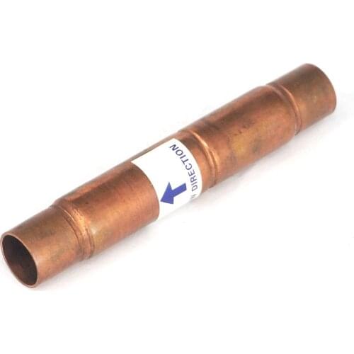 5/8" Copper Check Valve Non Return Valve Air Conditioner Refrigerator Water Heater