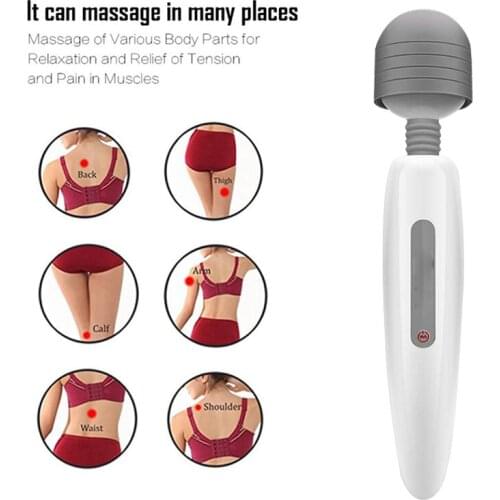 Powerful Vibrator Big AV Magic Wand Sex Toys for Women 7 Speed Clitoris Stimulator Masturbate Adult Sex Products G-spot Massager