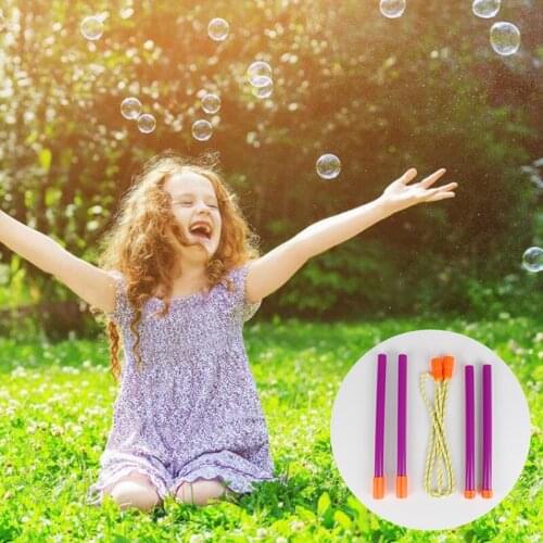 New! Outdoor Western Sword Shape Bubble Wand Toys Long Huge Bubbles Kids Toys Children Baby Rainbow World Bubble Foldable Swing
