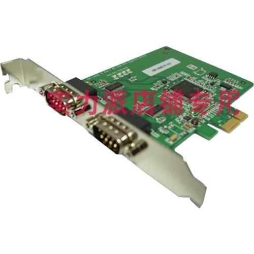 New Original Spot Photo For MOXA CP-102EL RS-232 PCI-E 2 Serial Port Smart Multiple Serial Port Card