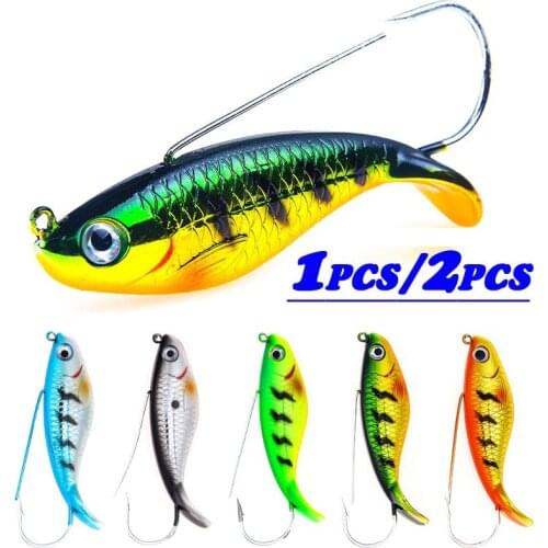 Single Hook VIB Fishing Lures Bait Bass Crank Bait Artificial Hard Fish Lures Swimbait Fishing Tackle 21g-8.5cm