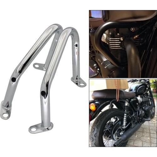 2pcs Motorcycle Engine Guard Crash Bar Vehicle Accessories For Triumph Bonneville Bobber 2017-2019