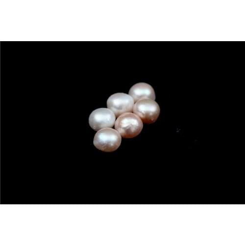 MADALENA SARARA Genuine Pearl A Grade Freswater Pearl Semi-Round Natural White Little Flaw Pearl Bead 20pcs/lot