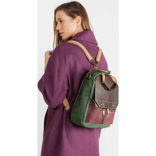 Womens Original Multipurpose Backpack Artificial Leather with Quality and Design Bag with Adjustable Strap and Pocket Inside