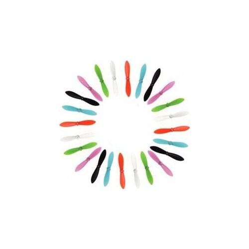 24PCS Main blades Propellers as showing 3CM RC Spare Parts For FQ777-124 FQ777 124 Drone Mini quadcopter RC helicopter Kids Toys