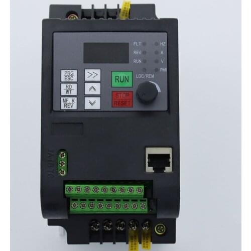 VFD AC 220V to 380V 1.5kW/2.2KW Variable Frequency Drive 3-Phase Speed Controller Inverter Motor VFD Inverter FREE Ship